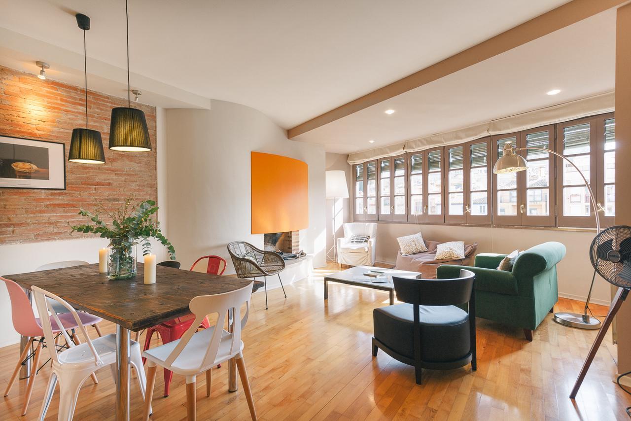 Sleep & Stay Luxury Top Floor Apt With Terrace Girona Exterior photo